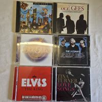 CD Konvolut Bee Gees, Elvis, Tina Turner 6 Hüllen = 9 CD