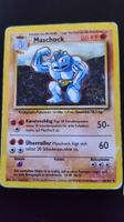 First Edition Pokemon Karte Maschock Basis Set 34/102 
