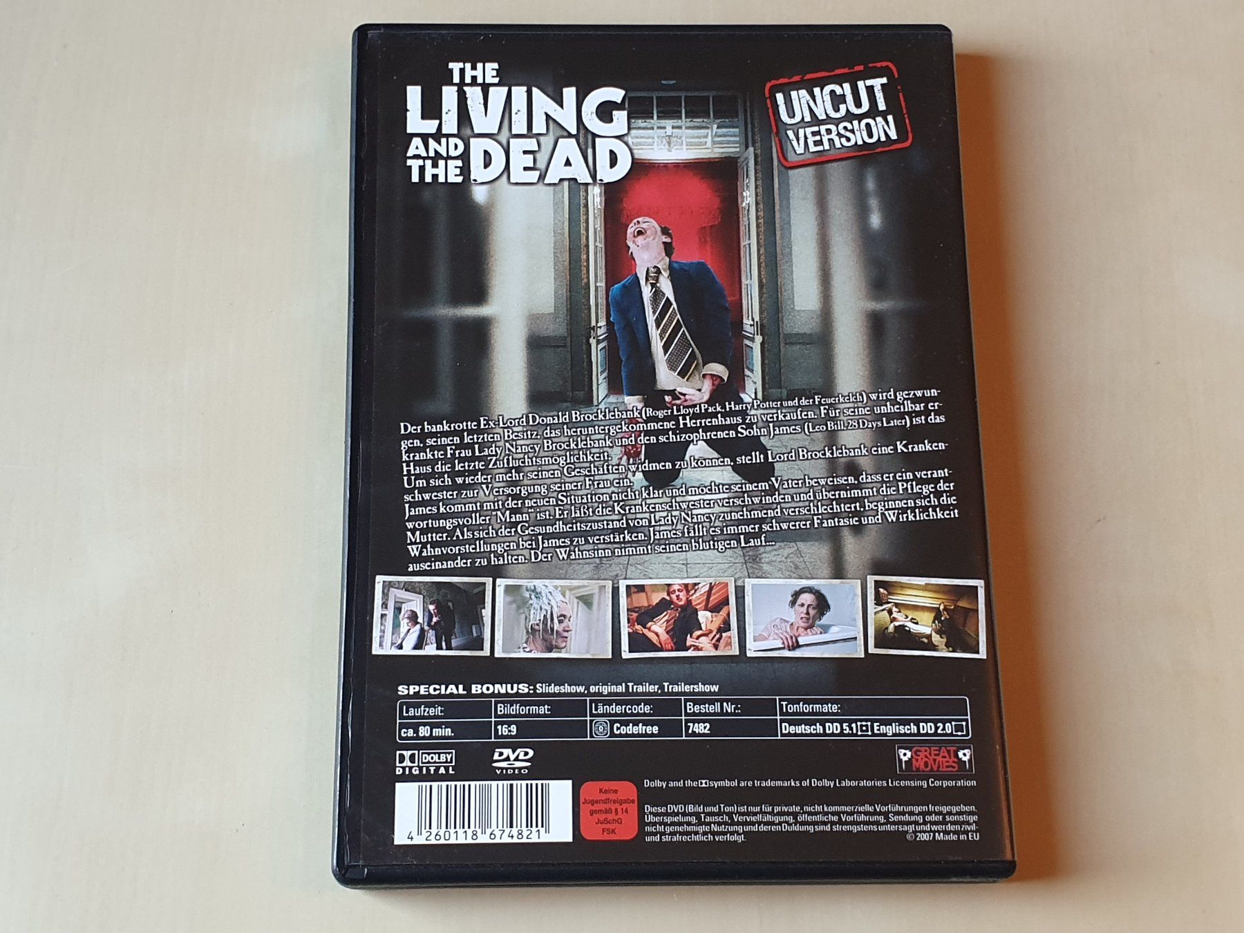 Tutti i DVDs: The living and the Dead – Usato da Stansstad venduto da collectorsshop 1