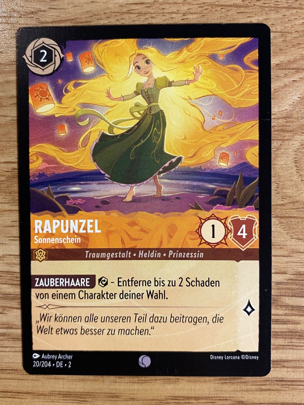 Disney Carte collezionabili: Rapunzel 20 DE Disney Lorcana 2 – Nuovo (secondo la descrizione) da Rafz venduto da SaintCruz
