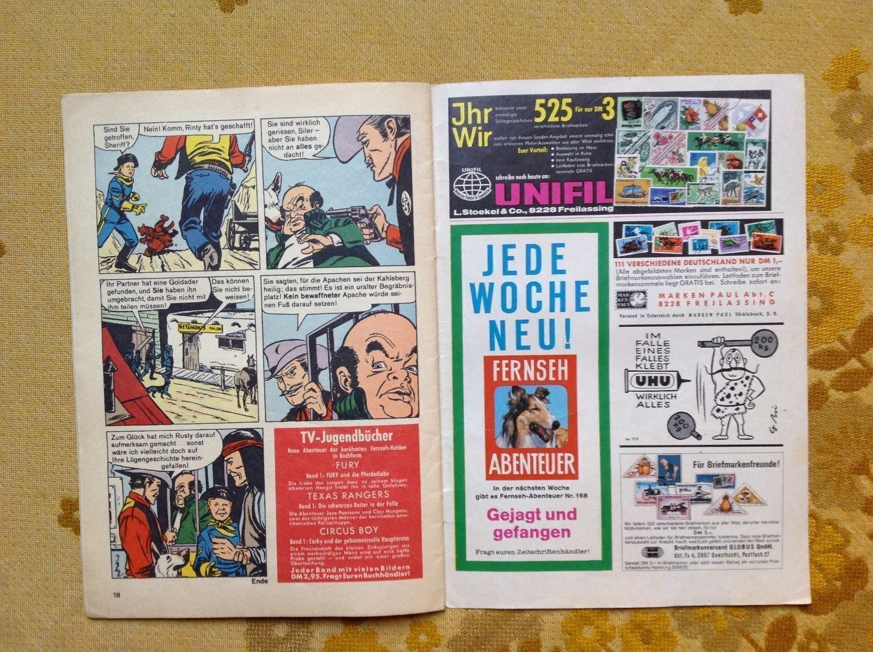 BD: Fernseh Abenteuer Heft Nr 159 – D'occasion à Endingen par nathan05 6