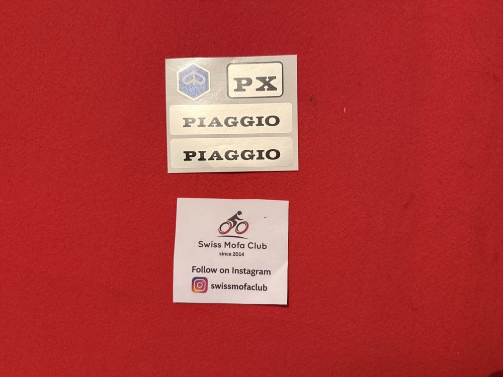 Aufkleber Sticker Mofa Piaggio ciao si bravi Boxer (Neu und ...