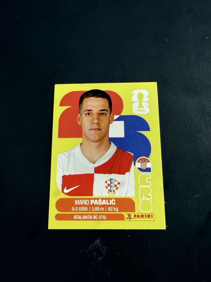Panini Carte collezionabili: Carte panini 2026 - Mario Pasalic - CRO 14 – Nuovo (secondo la descrizione) da La Neuveville venduto da mypinguin