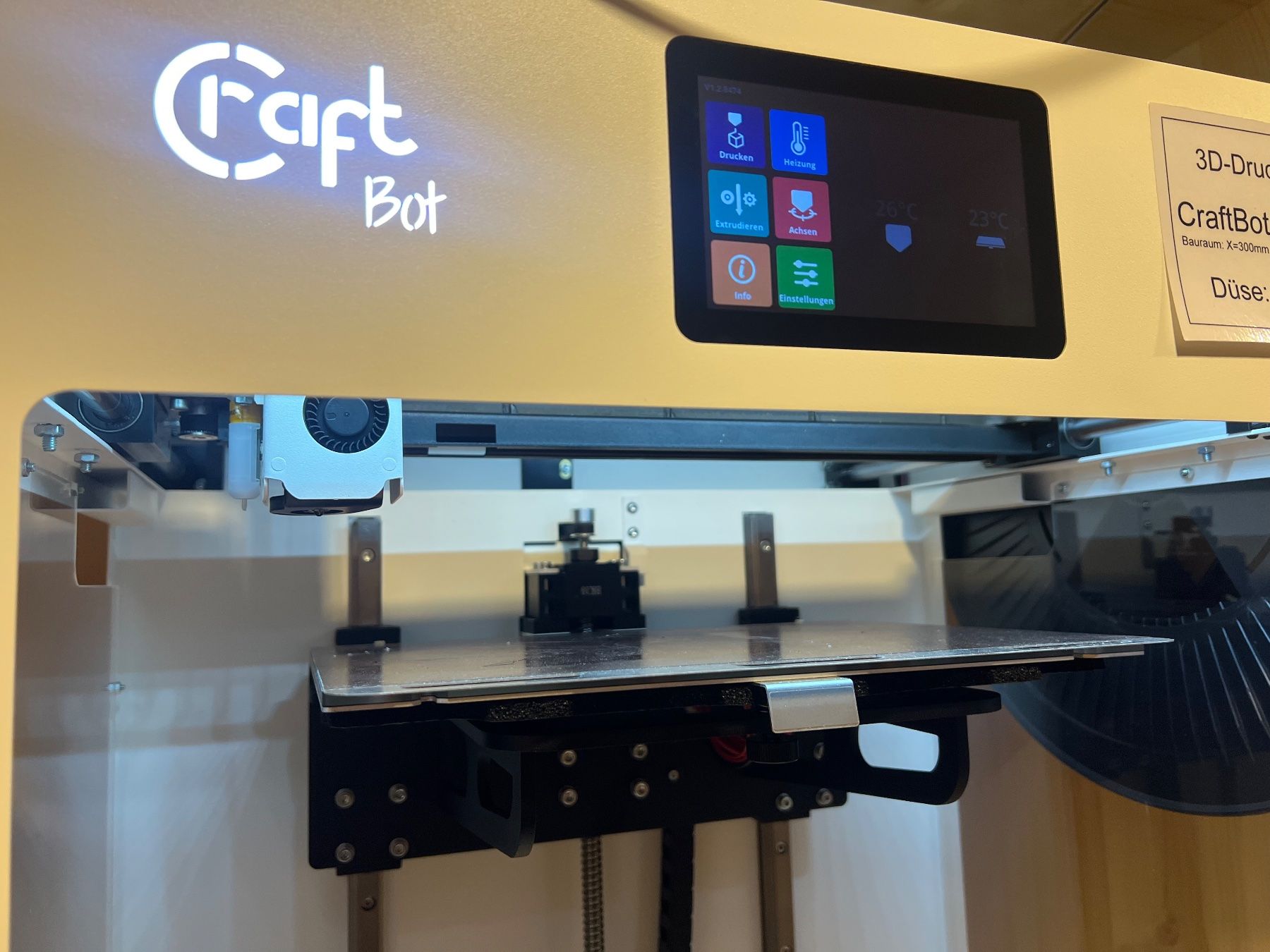 Imprimante 3D: 3D Drucker CraftBot Flow XL – D'occasion à Jona par RDZ_RJ_PHSG 1