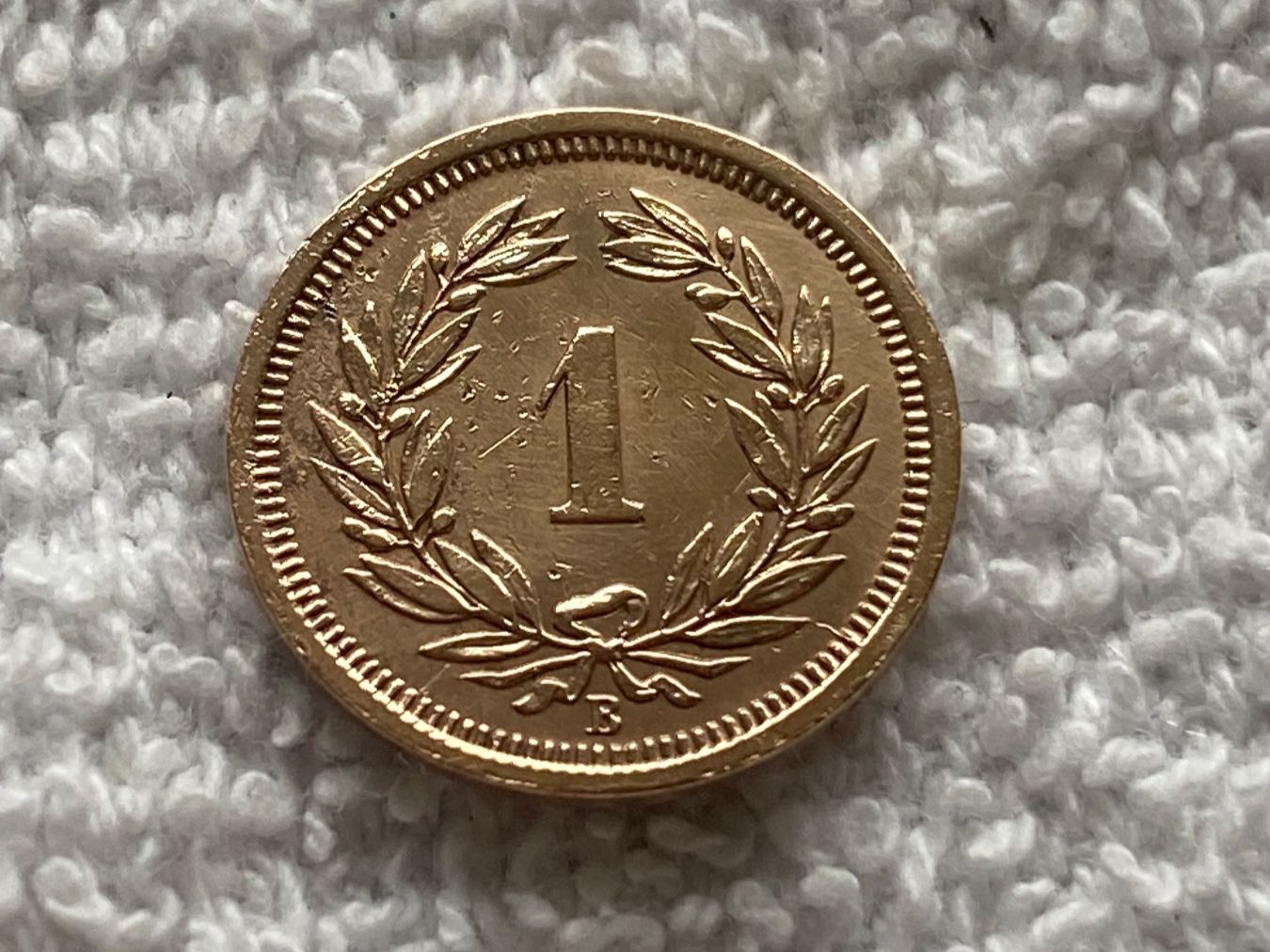 Tutti le monete: 1 centime/rappen 1920 – Usato da Nyon venduto da Ilmi09 1