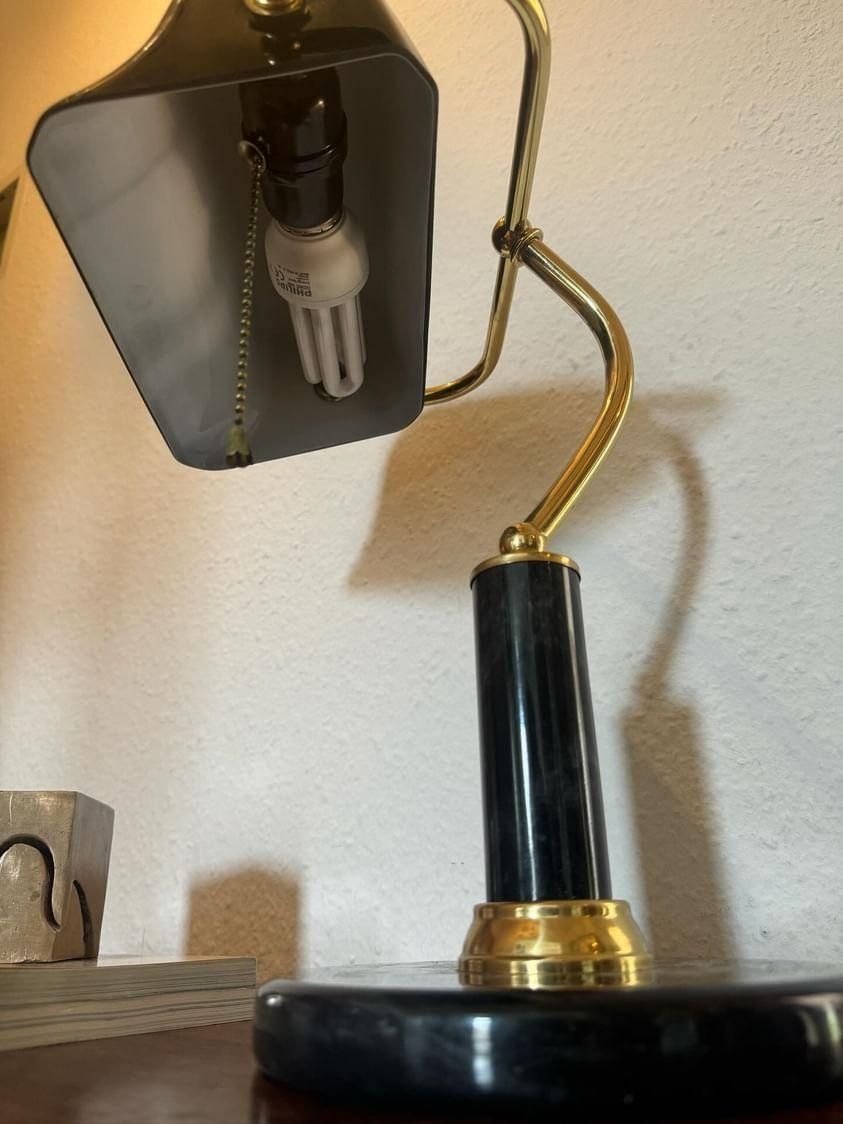 Lampade: ancienne lampe banquier – Usato da Vésenaz venduto da Angela.C3 8