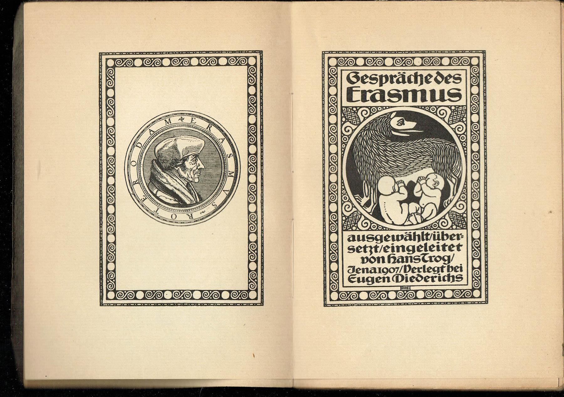 Bücher: Hans Trog - Erasmus von Rotterdam - Gespräche – Gebraucht aus Nunningen von mercury-for-books 2