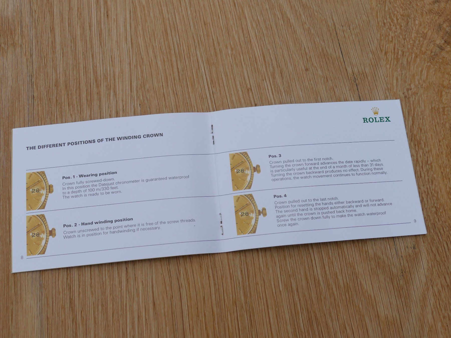Documents: Original Rolex Datejust Prospekt – D'occasion à Esslingen par Sascha011113 4