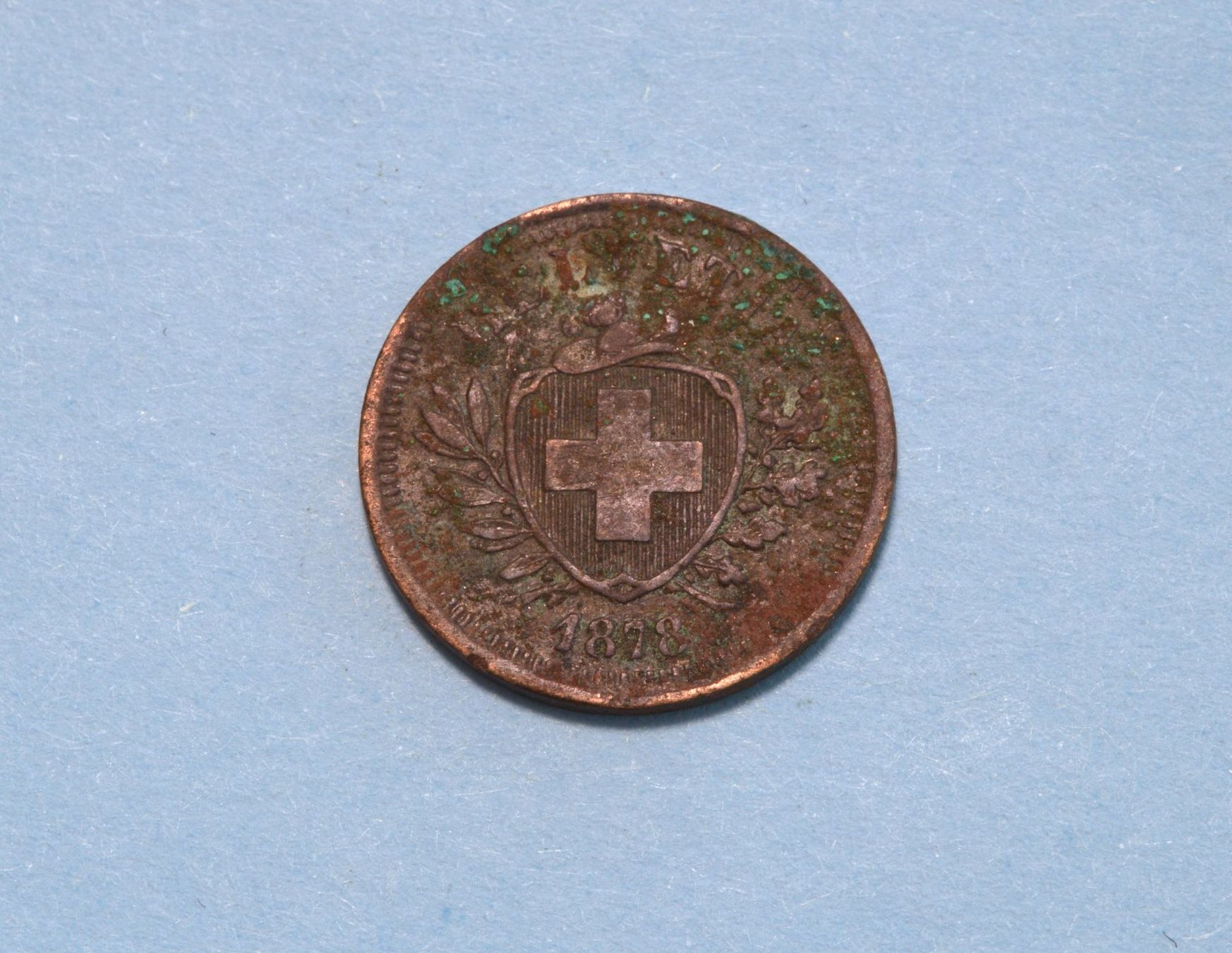 Tutti le monete: 1 Rappen 1878 – Usato da Oberglatt ZH venduto da dil_85sh 2