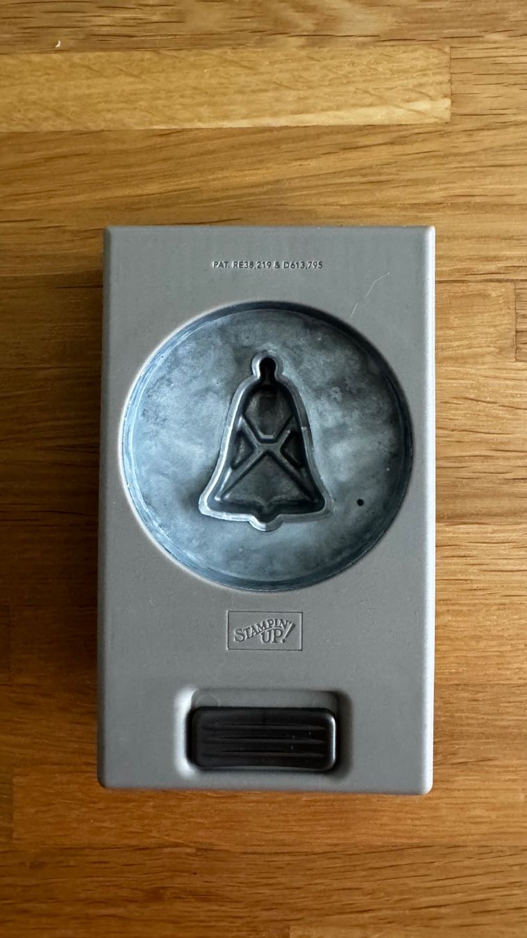 Stampin' up! Schablonen: Stampin Up / Handstanze "Glocke" / A – Gebraucht aus Neukirch (Egnach) von muolen 1