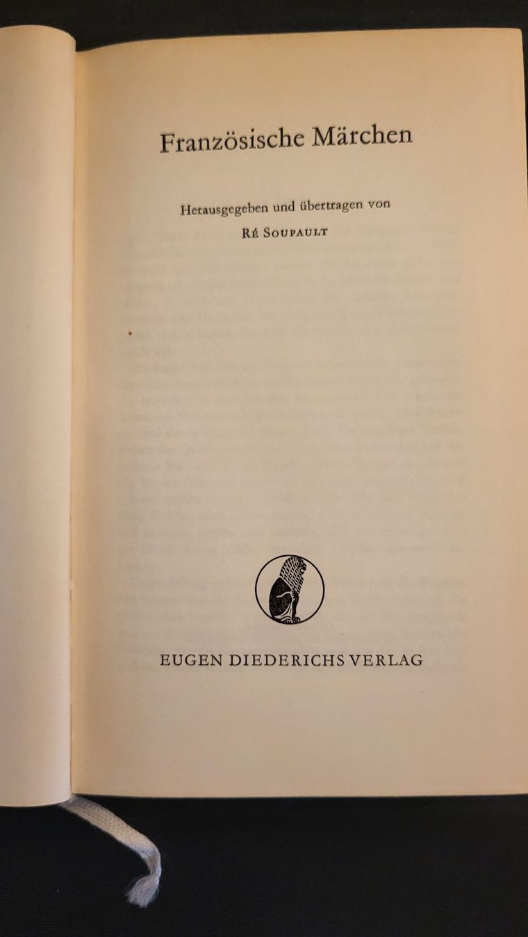 Libri: Buch FRANZÖSISCHE MÄRCHEN – Usato da Basel venduto da spinne02 2