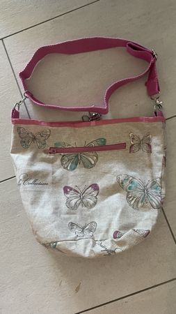 Mädchen-Tasche mit Schmetterlings-Motiv guter Zustand