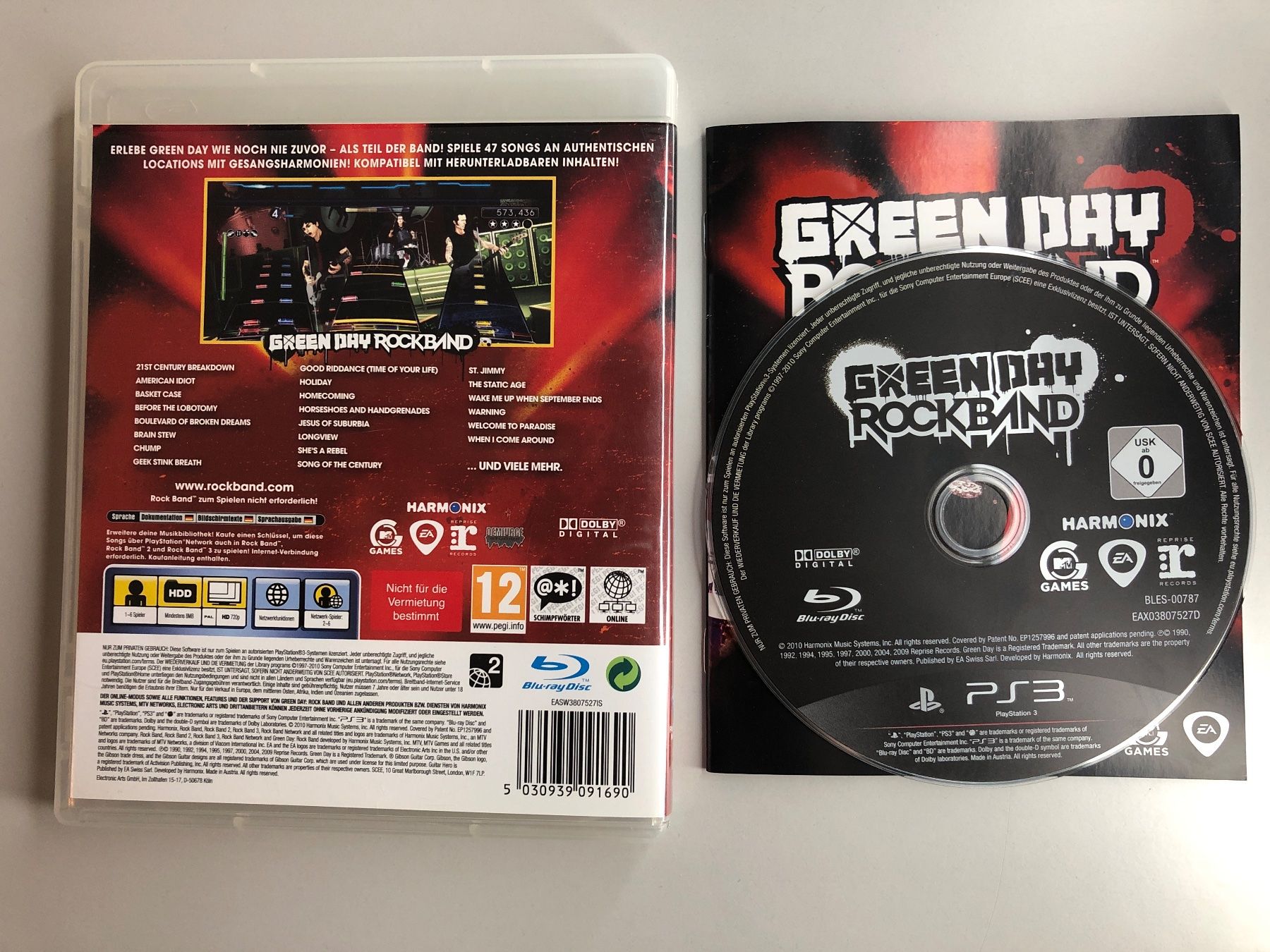 Sony Giochi: Green Day Rockband - PS3 – Usato da St.gallen venduto da taduz 1