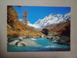 Ak Lötschental Wallis die Lonza bei Fafleralp
