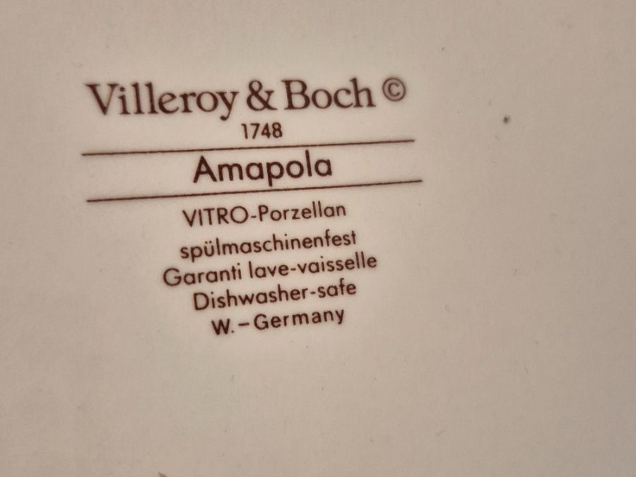 Villeroy & Boch Piatti di portata: Plat Villeroy & Boch Amapola – Usato da Fully venduto da tameab 1