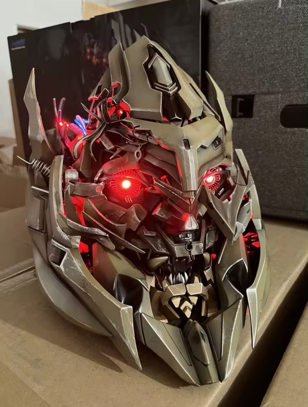 Helme & Visiere: Megatron Kopf\Helm. Hoch detailliert – Neu (gemäss Beschreibung) aus Lohn-Ammannsegg von JarvisSystem2.0 7