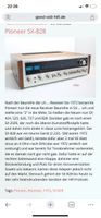 Pioneer SX 828 Verstärker mit Tuner