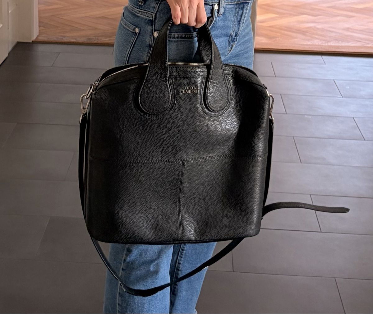 Steffen Schraut Borse: Steffen Schraut Tasche Schwarz – Usato da Bern venduto da ann_58qs 8