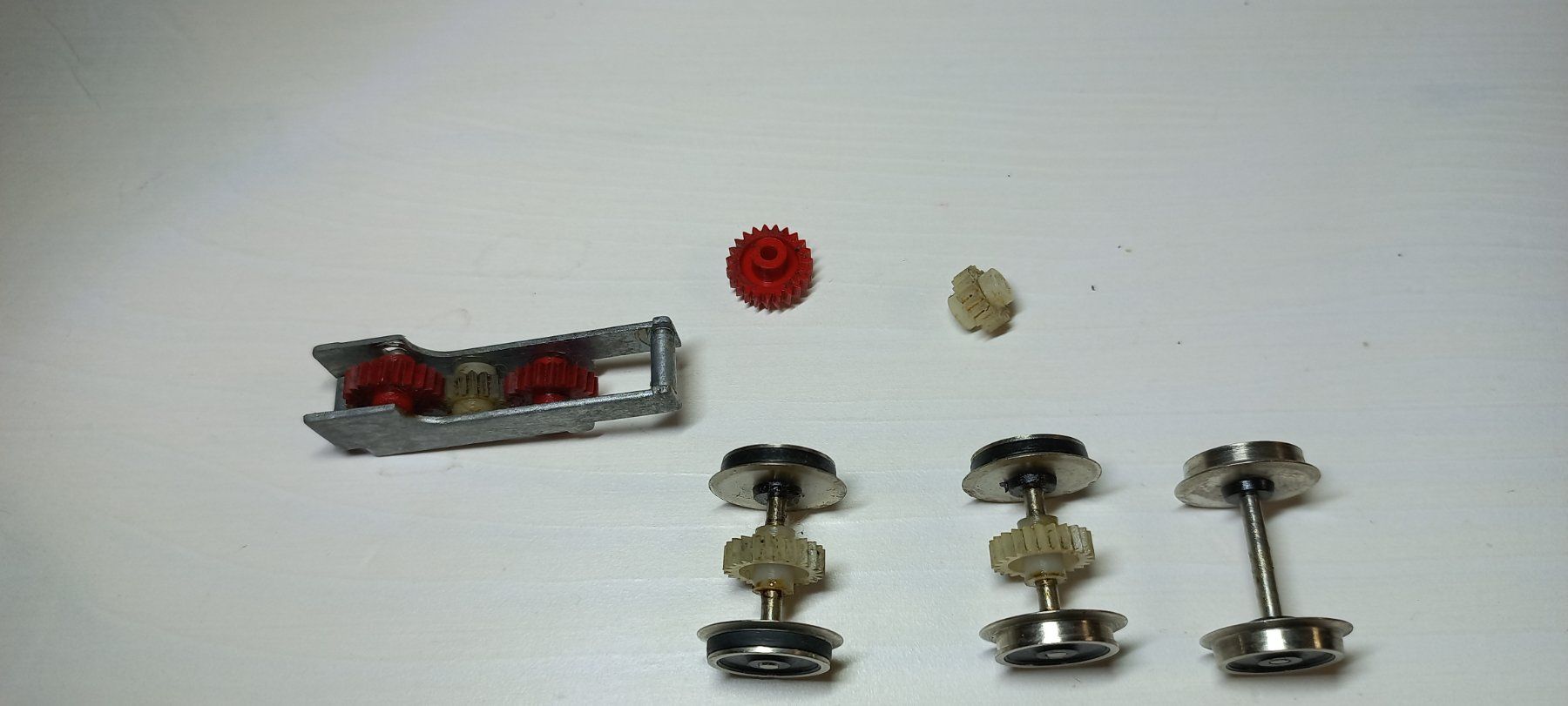 Radsatz-Set und Getriebe Roco SBB C 5/6 Dampflok H0 1:87 DCC (Gebraucht ...