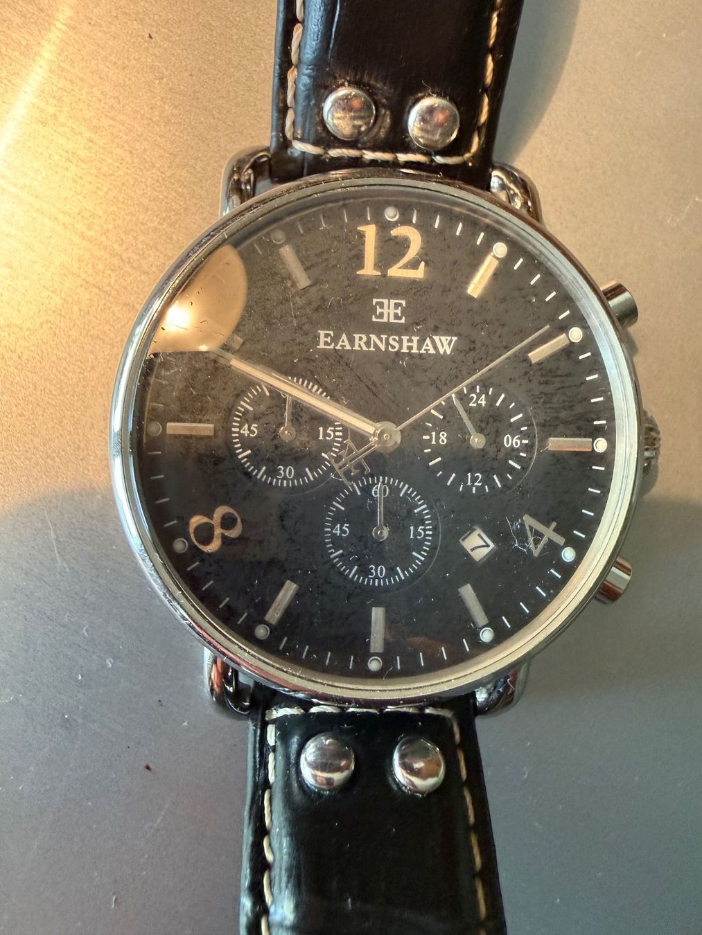 Uhren: Chronograph-Armbanduhr EarnShaw – Gebraucht aus Weinfelden von ff57 1