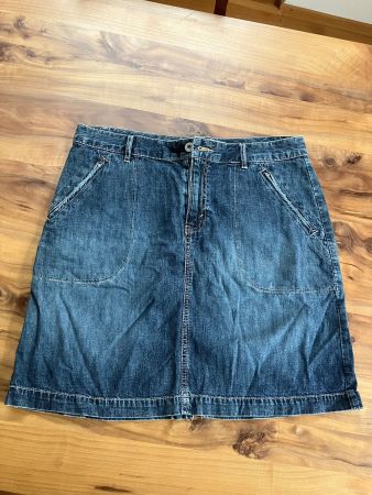 kurzer Jeans- Sommerrock