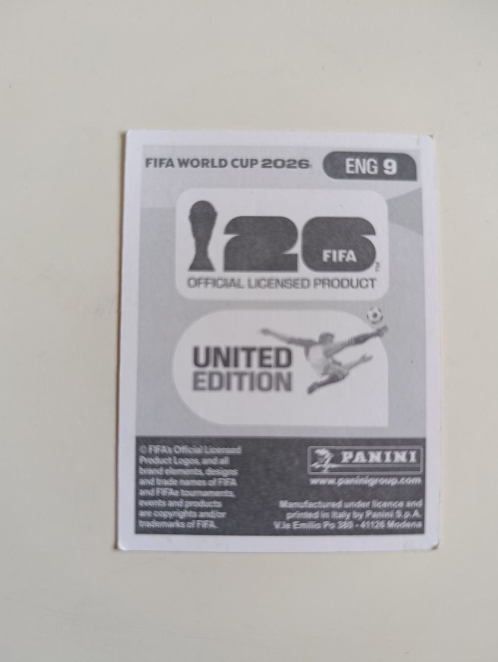 Panini Cartes à collectionner: Panini World Cup 2026 ENG 9 Henderson – Neuf (Voir description) à Lavey-Village par pas_7xd2 1