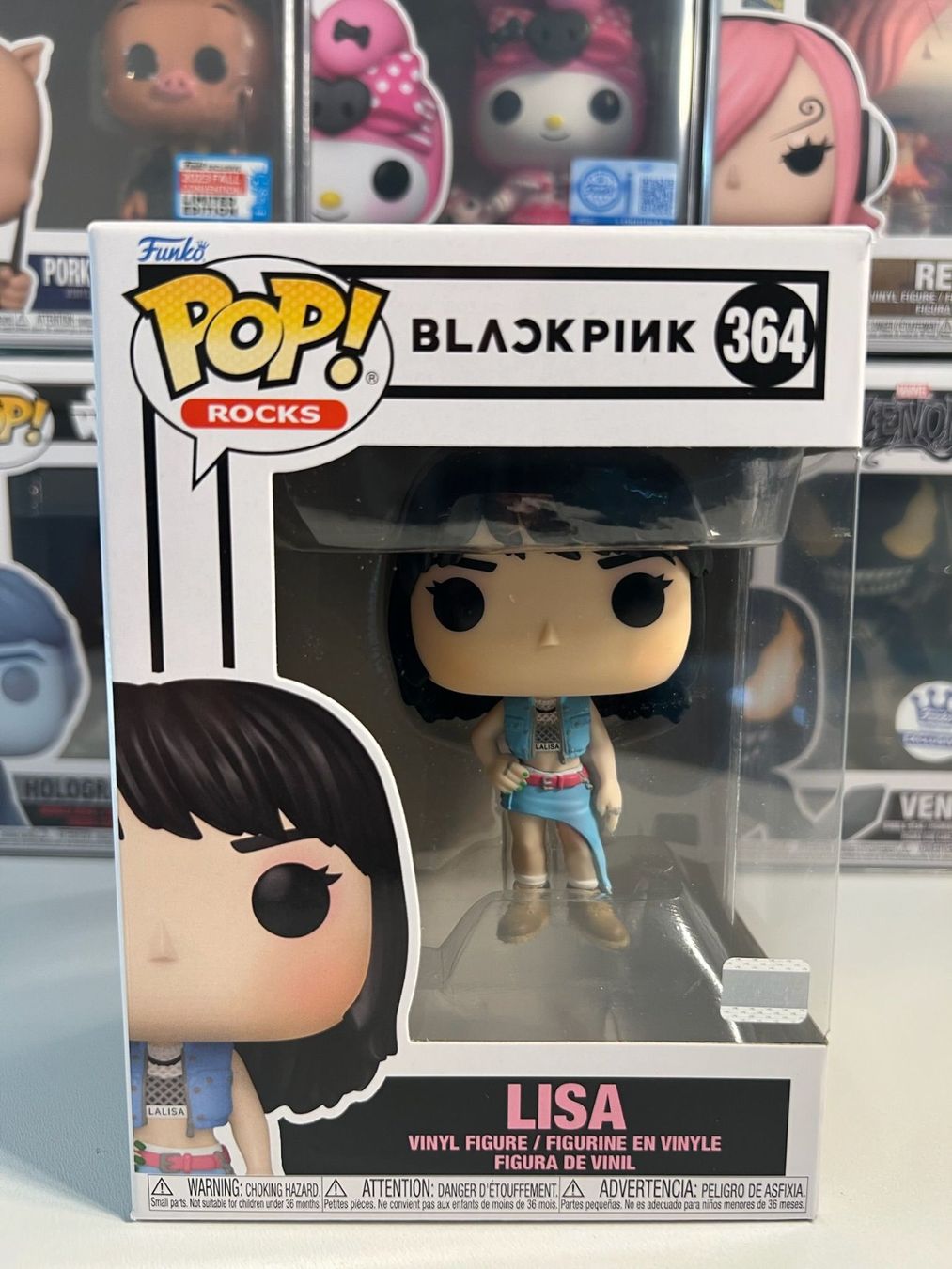 Funko Statuette: Funko POP! Rocks Blackpink Lisa – Nuovo e nell'imballaggio originale da Le Mouret venduto da perfectbijou