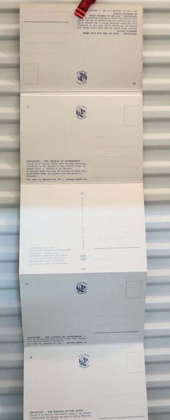 Ansichtskarten: 10x Ak Jerusalem Postkarten ungelaufen – Neu (gemäss Beschreibung) aus Eschenbach SG von Astalavista 5