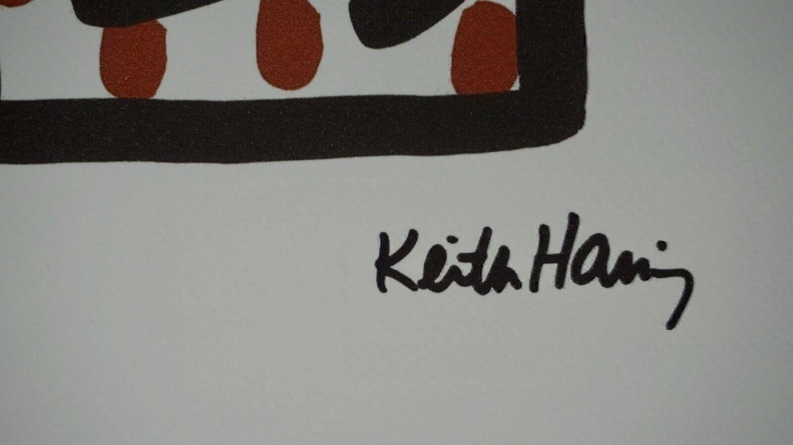 Foto & Immagini: KEITH HARING   HANNUMMERIERT DRUCKSIGNIERT – Usato da Gersau venduto da grafik-kunst 3