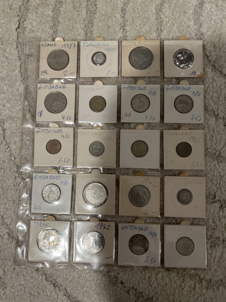Tutti le monete: Lot de monnaie du monde – Nuovo (secondo la descrizione) da Noville venduto da mat_hy52