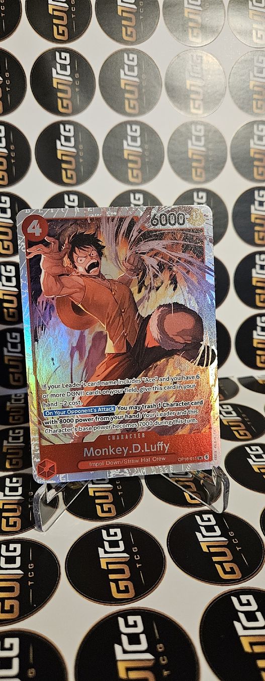 Bandai Sammelbilder & Trading cards: Monkey.D.Luffy 16-015 Foil – Neu (gemäss Beschreibung) aus Rümlang von GUTCG