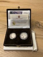 San Marino Silbermünzen 1986 Fussball-WM Mexiko – Set Etui