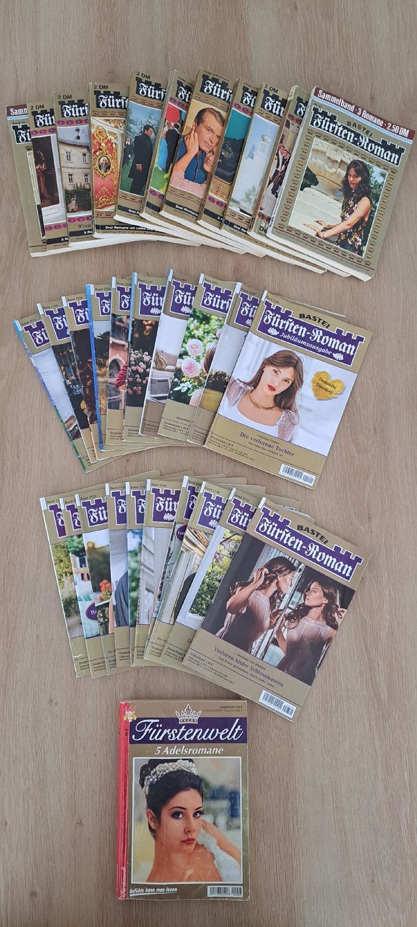 Bücher: Fürstenromane 58 Stück – Gebraucht aus Emmen von Huwimark