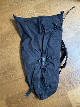 Exped Rucksack schwarz, wasserdicht 