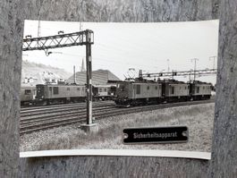 BN/GBS Ce 4/4 in Spiez - 1972 - Foto-AK