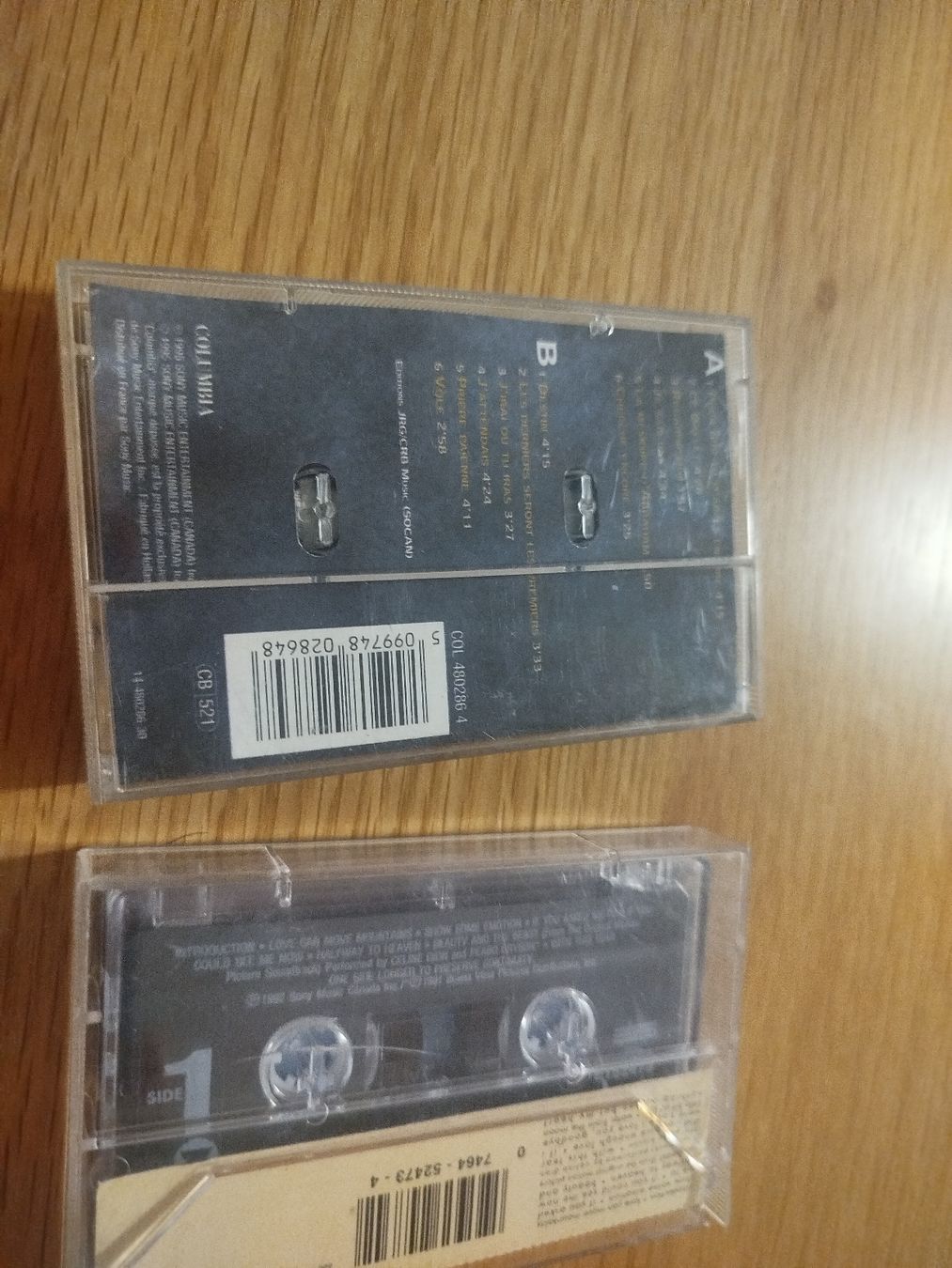 Kompaktkassetten: 2 cassettes audio, k7, Céline Dion – Gebraucht aus Genève von Octo-puces 3