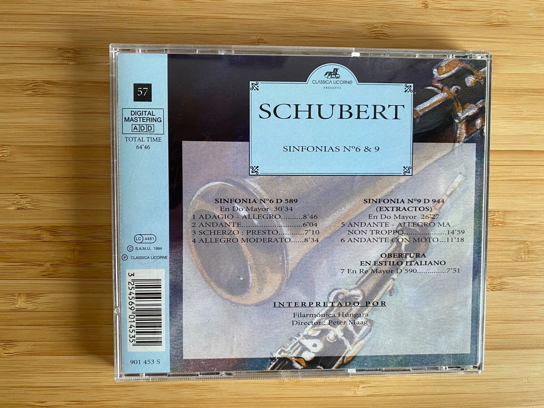 CD: Schubert Sinfonien Nos. 6+9 – Nuovo (secondo la descrizione) da Zürich venduto da Wim-Broccoli 1
