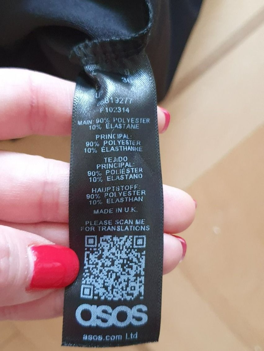 Asos Kleider: ASOS Kleid schwarz Lack Optik Gr. 36 – Neu (gemäss Beschreibung) aus St. Gallen von rid_2fs2 3
