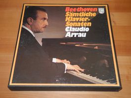 CLAUDIO ARRAU SPIELT ALLE BEETHOVEN SONATEN - PHILIPS 13 LPs