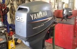Moteur Yamaha 25 CH en superbe état !