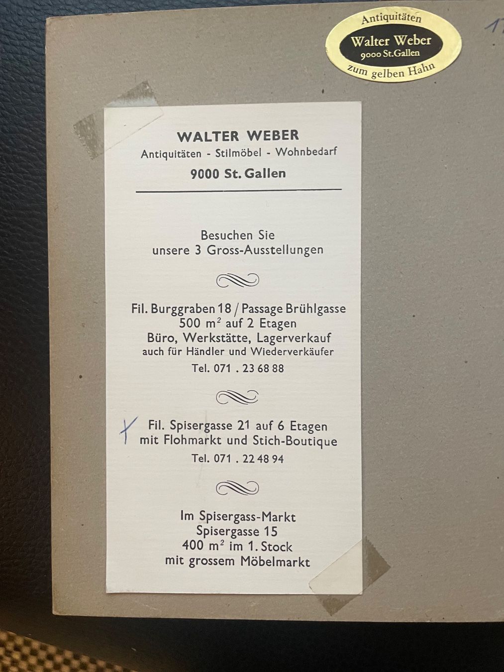 Incisioni: Stich von WEESEN – Usato da Wallisellen venduto da Casanna56 3