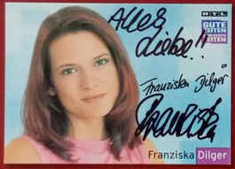 Franziska Dilger Autogramm signiert Fotopostkarte 10x15cm