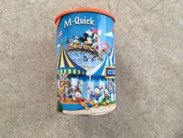 Disney M-Quick Kakao Blechdose Migros Sammlerdose Dose bunt