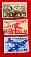 25 JAHRE FLUGPOST GEDENKAUSGABE 37 - 39 SCHÖNE STEMPEL 1944
