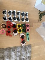 16 Party Brillen Set diverse Motive gebraucht Zustand
