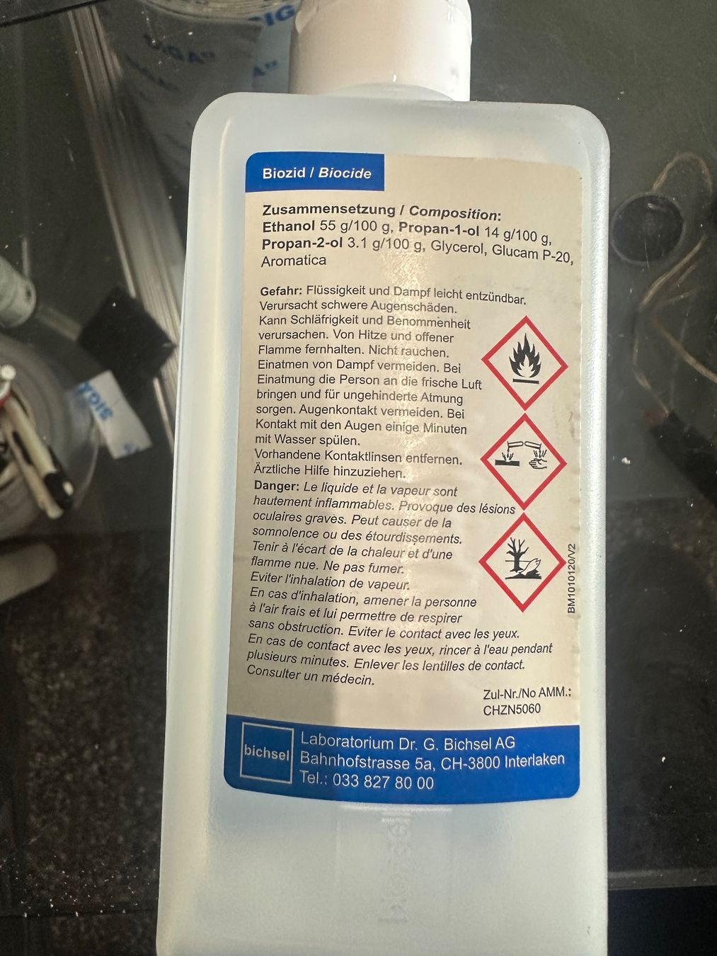 Pulizia & Igiene: 12x Desinfektionmittel – Nuovo e nell'imballaggio originale da Innerberg venduto da Brabus81 2