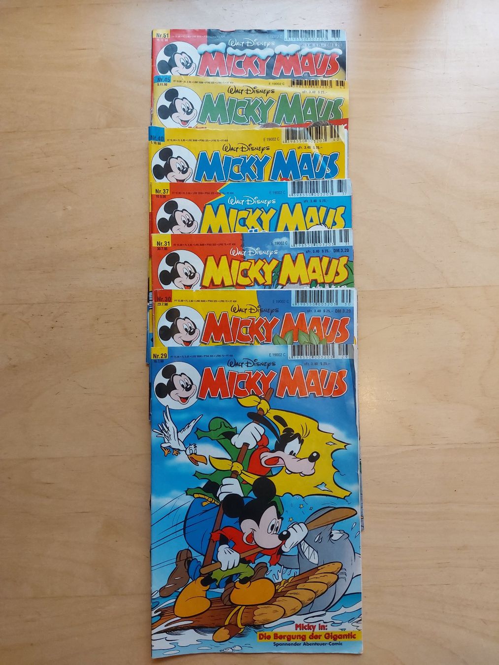 Comics: 14 MICKY Maus - 1998 – Gebraucht aus Gipf - Oberfrick von Esnoopy 2