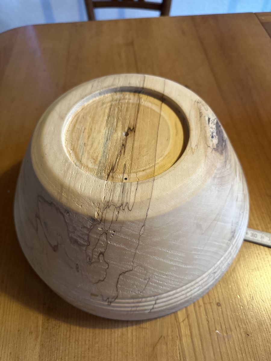 Schalen: Schöne Holzschale ca 29x14 cm – Gebraucht aus Frümsen von Katzen0 2