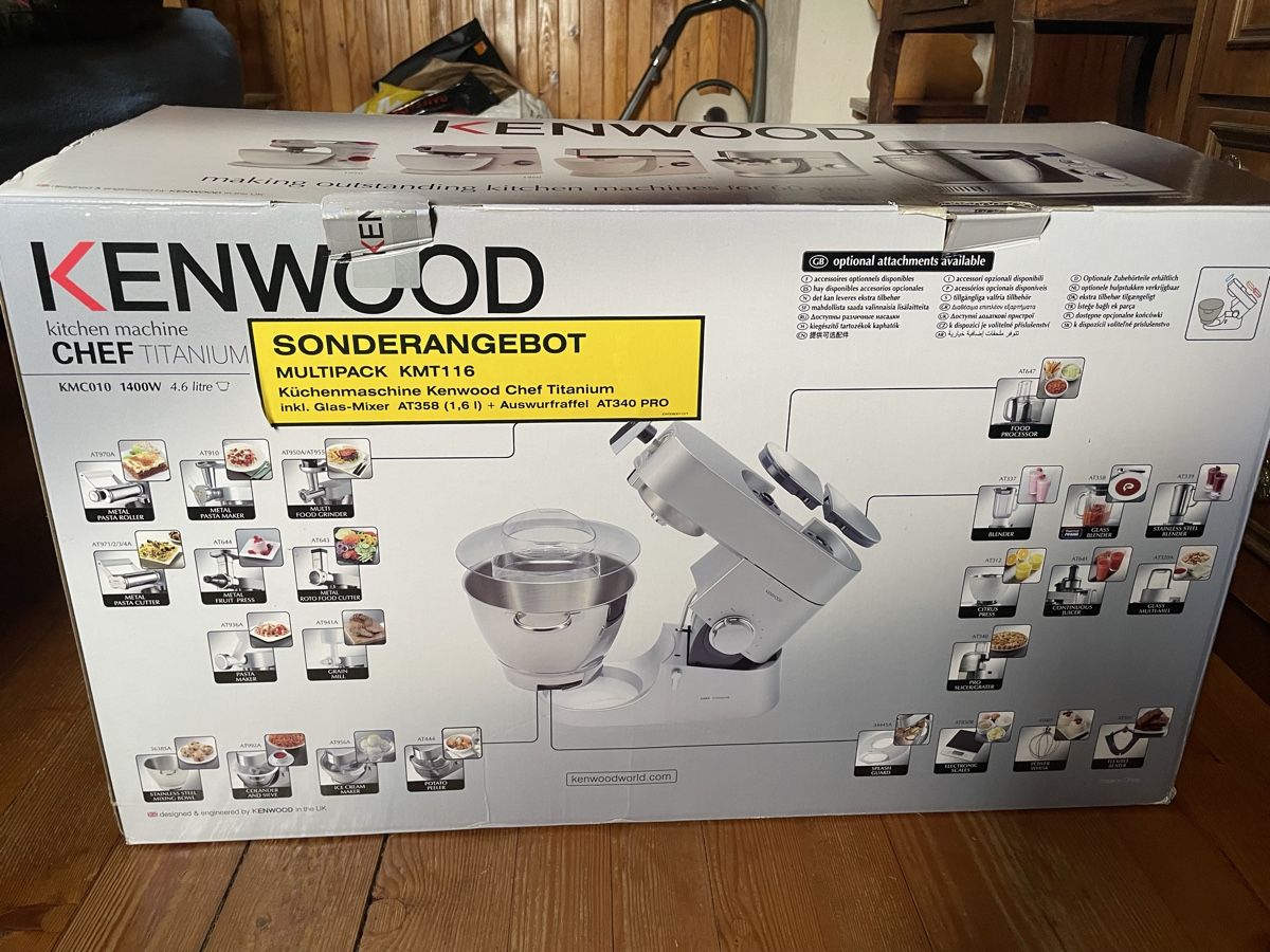Kenwood Elettrodomestici da cucina: Kenwood Chef Titanium – Nuovo e nell'imballaggio originale da Au TG venduto da and_k8st