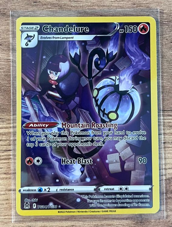 Chandelure TG04/30 Pokemon Trainer Gallery Lost Origin Kaufen auf Ricardo